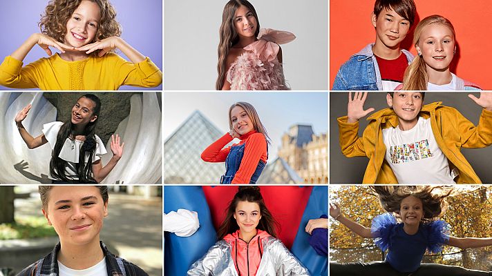 Eurovisión Junior - Los 19 candidatos de Eurovisión Junior 2019