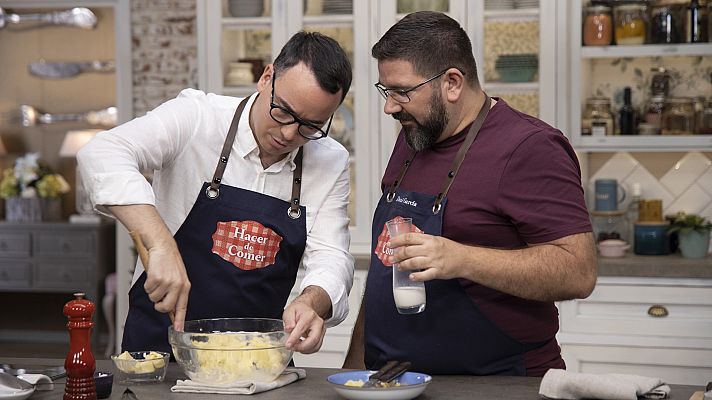 Hacer de comer - Alubias con costillas y pato a la naranja