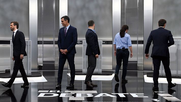 Telediario 1 - El debate a cinco dejó sin respuesta la pregunta clave: ¿habrá desbloqueo tras el 10N?