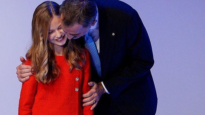 D Corazón - Leonor se estrena con un discurso en catalán en los Premios