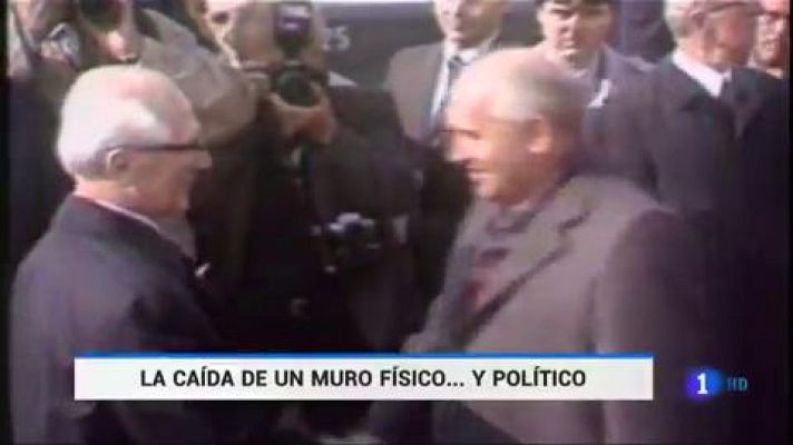 Telediario 1 - Alemania honra a Mijaíl Gorbachov