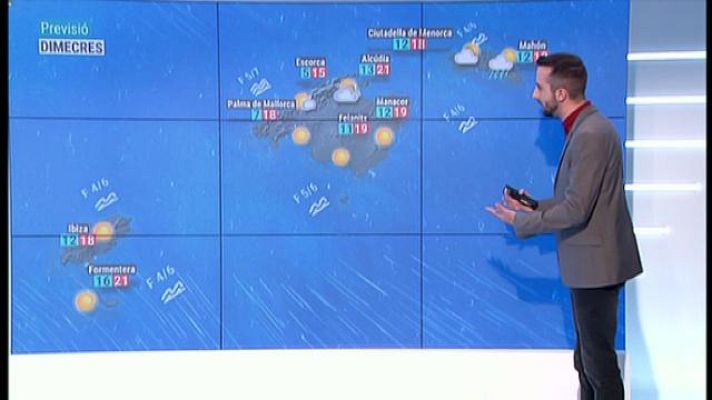 Informatiu Balear - El temps a les Illes Balears - 05/11/19