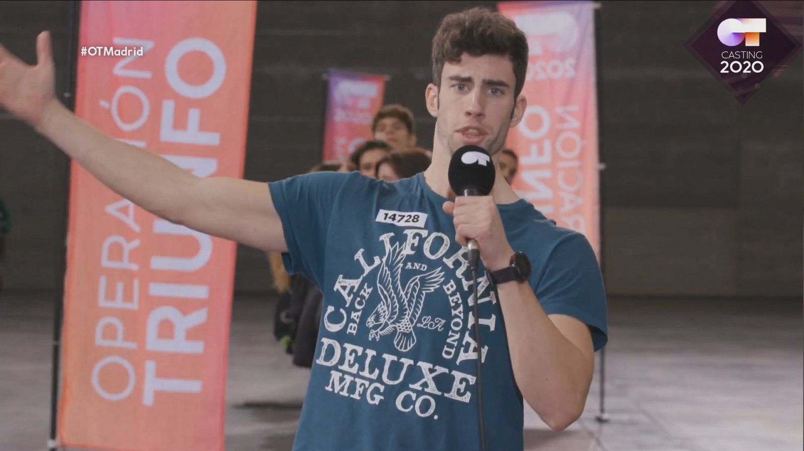 Canta la canción de Gigante en la Fase 1 del casting OT 2020 en Madrid