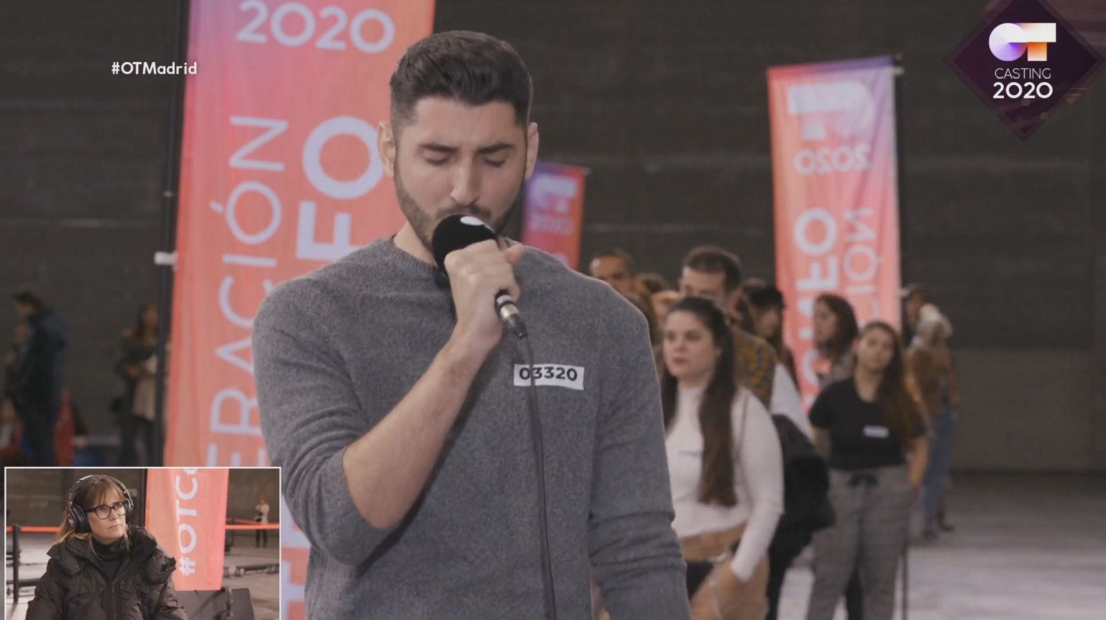 Este chico ha cantado "Tu boca" de Antonio José al casting en la Fase 1 del casting OT 2020 en Madrid