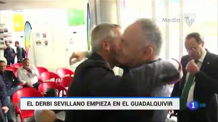 El derbi sevillano empieza en el Guadalquivir