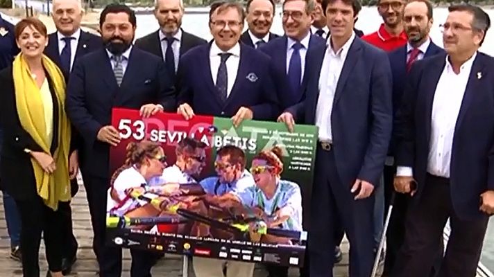 Telediario 1 - El derbi sevillano empieza en el Guadalquivir