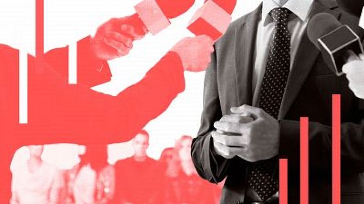 Telediario 1 - Verifica RTVE: verdades y mentiras de los candidatos duante el debate a cinco