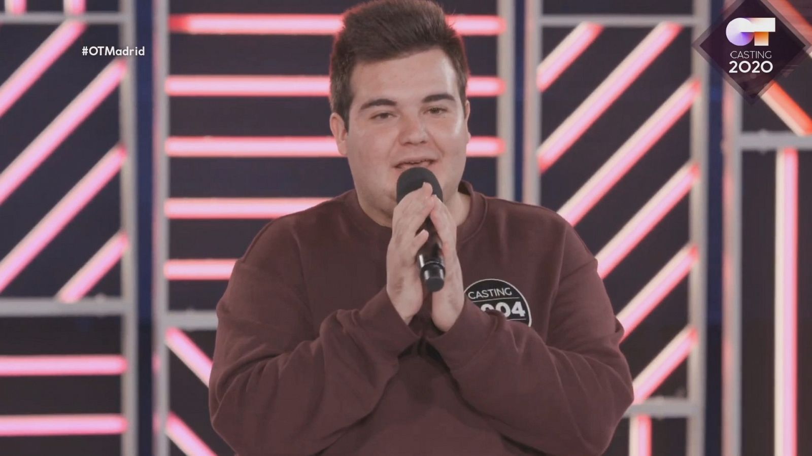 Jesús versiona a Fiordaliso con "Yo no te pido la luna" en la Fase 2 del casting OT 2020 en Madrid