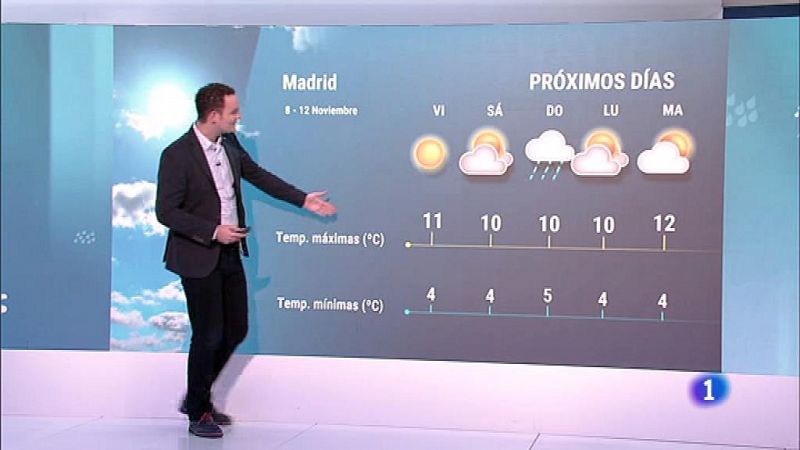  El Tiempo en la Comunidad de Madrid - 06/11/19 ¿ ver ahora