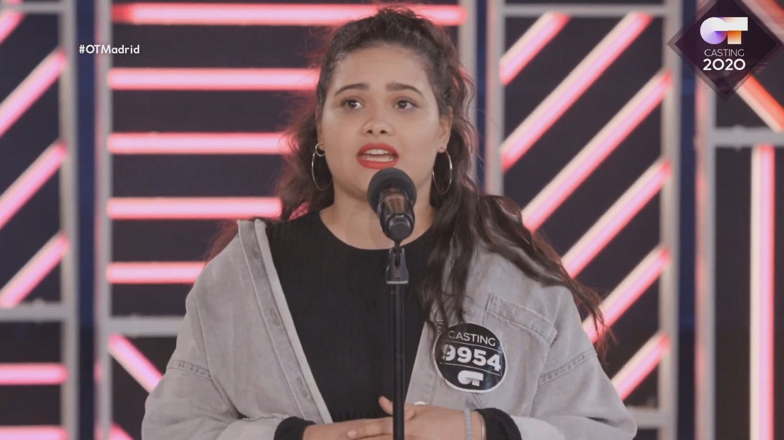 Carmen Elena ha cantado un tema propio en la Fase 2 del casting OT 2020 en Madrid