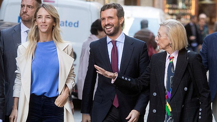 Casado: "Sánchez está en manos de si Torra decide apretar o no en la jornada electoral"