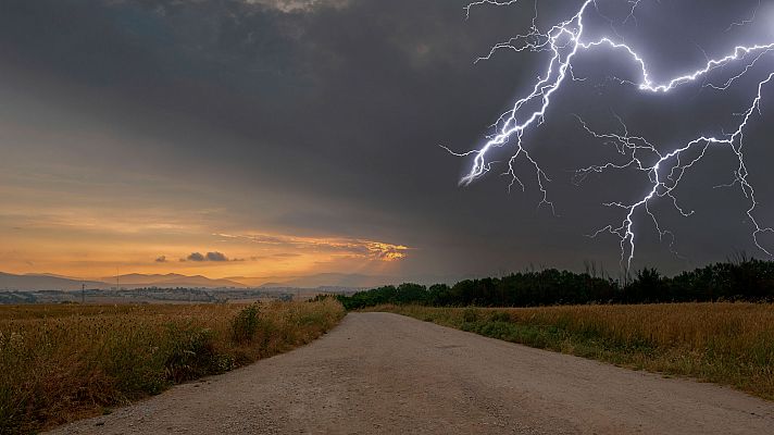 Precipitaciones persistentes en el Cantábrico oriental y noroeste de Navarra