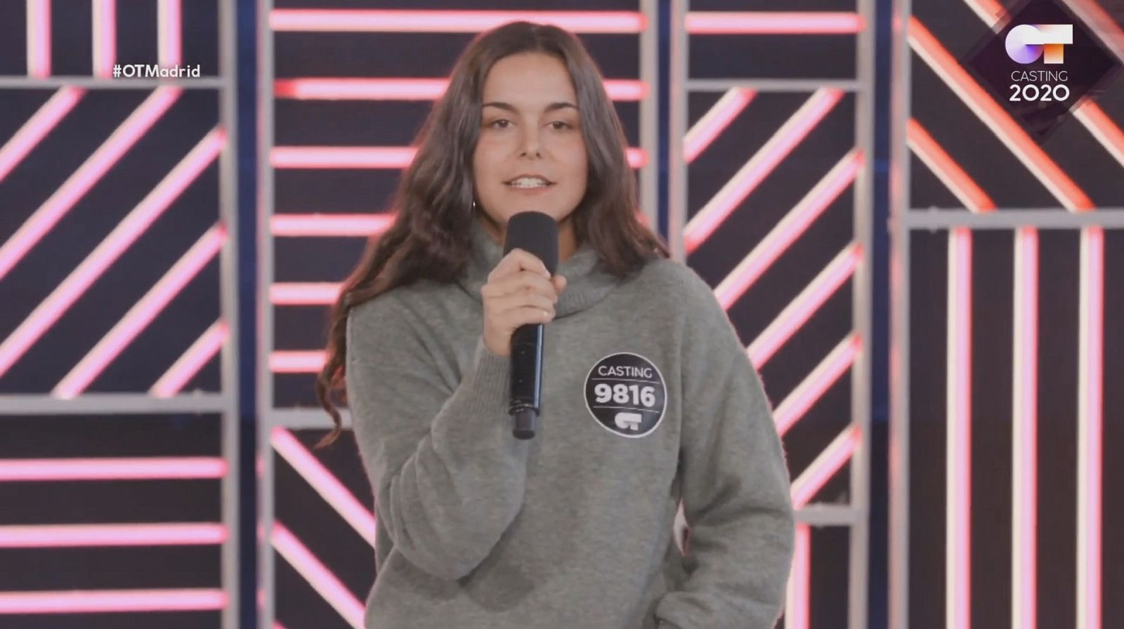 Blanca, abogada y cantante en la Fase 2 del casting OT 2020 en Madrid