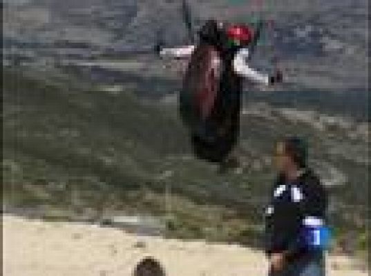 Salto en parapente