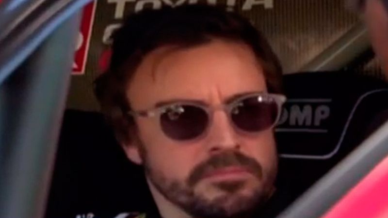 Alonso se prepara para el Dakar en el rally Al Ula Neom