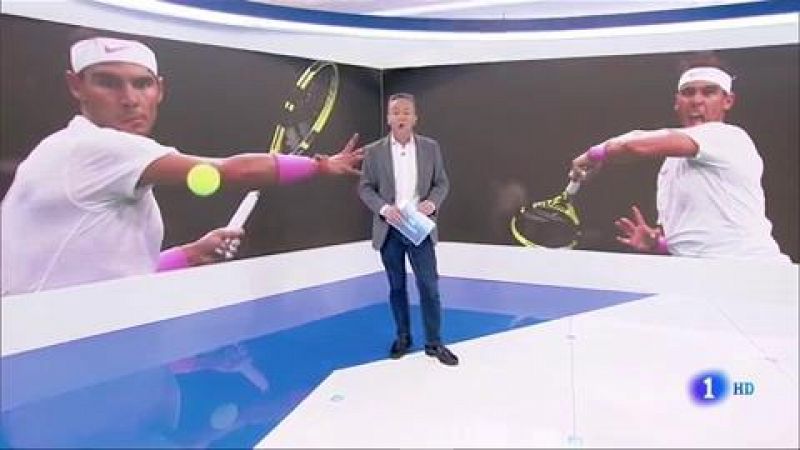 Rafa Nadal, todavía duda para las Finales ATP, ha empezado a entrenarse en Londres con vistas a poder participar en el torneo.