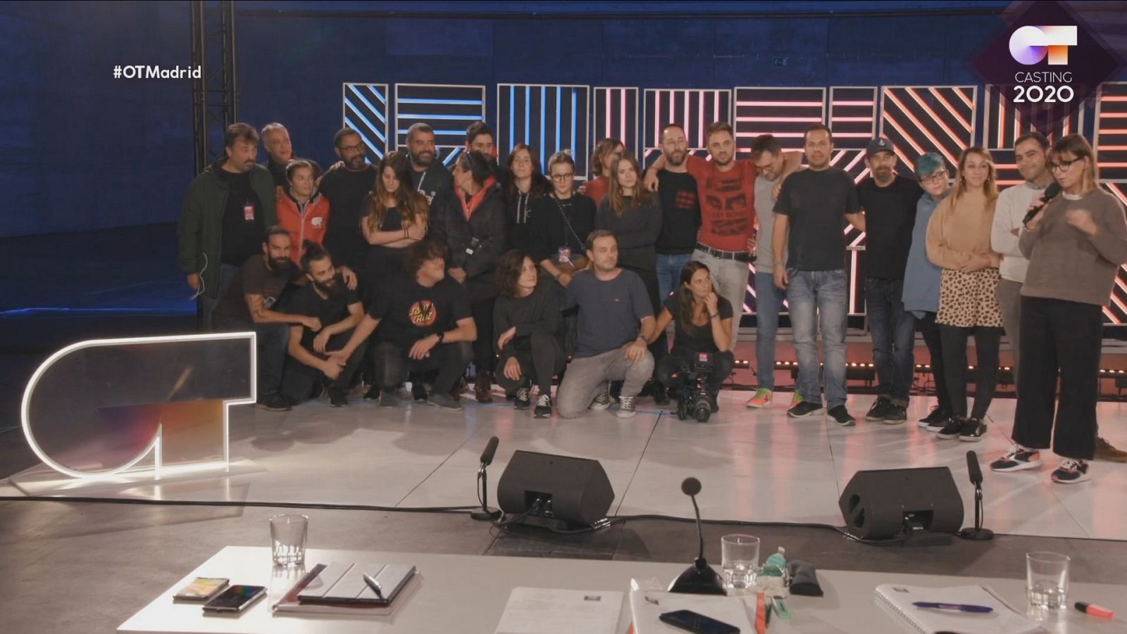 ¡Adiós, tour de castings OT 2020! ¡Gracias a todos!, estas han sido las últimas palabras de Noemí  en la despedida que ha hecho junto a todo el equipo al finalizar la fase 2 en Madrid