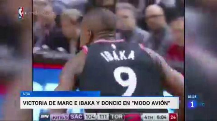 Los Raptors ganan a los Kings con notables aportaciones de Ibaka y Marc Gasol