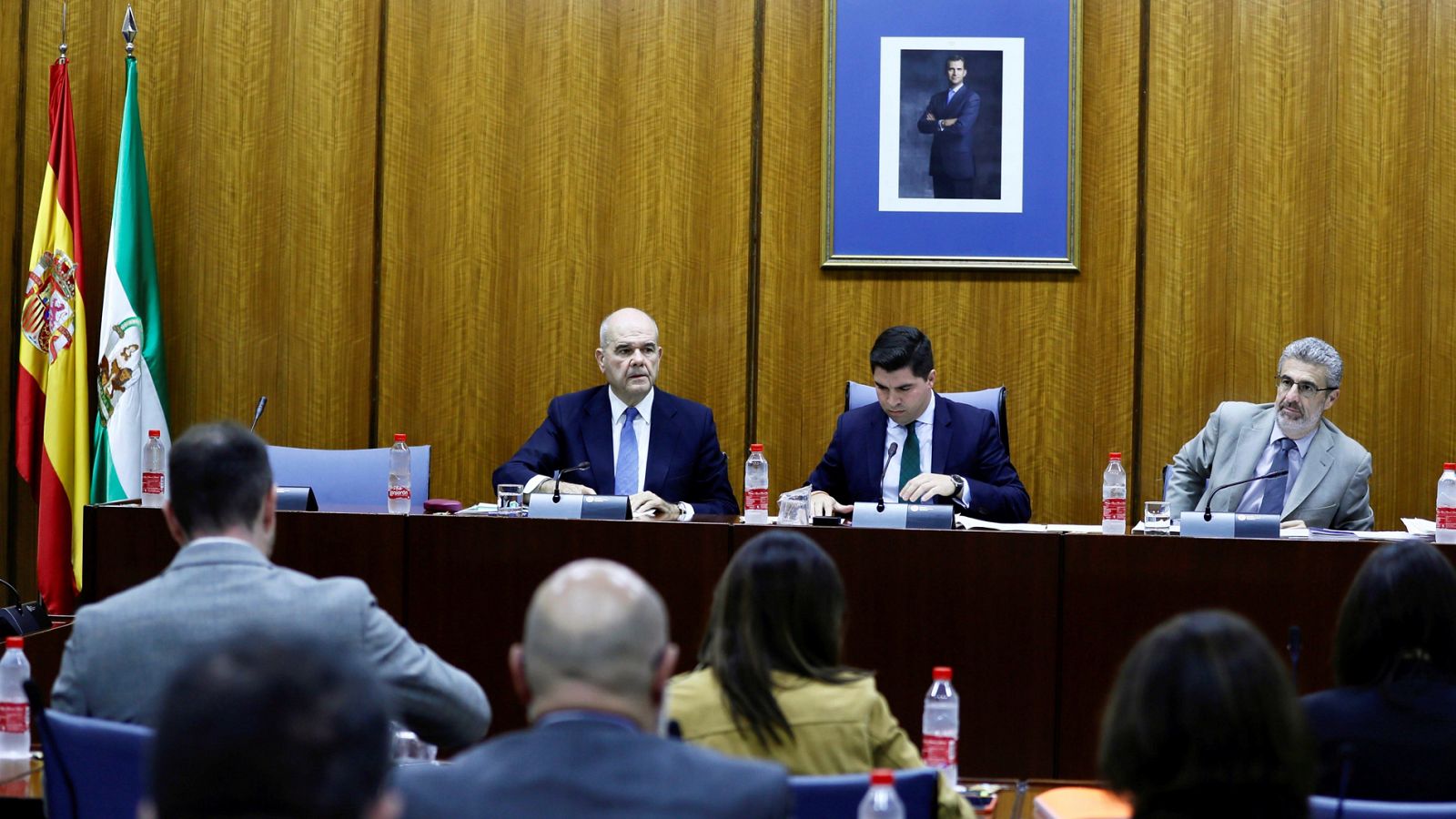 Chaves abandona la comisión sobre la Faffe en el Parlamento andaluz y denuncia "manipulación" electoral