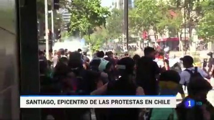 Siguen las protestas en Chile