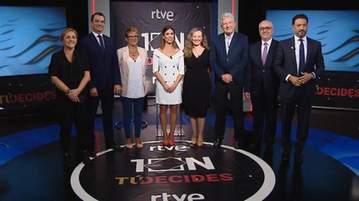 El debate de La 1 Canarias - El Debate de la 1 Canarias Especial Eleciones - 07/11/2019