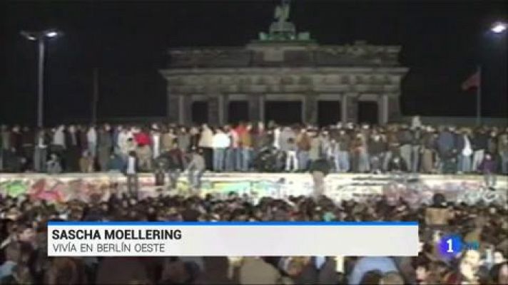 Testigos de la caída del Muro de Berlín recuerdan la jornada