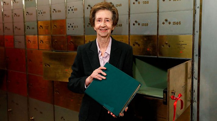 Telediario 1 - Margarita Salas, autora de la patente más rentable del CSIC