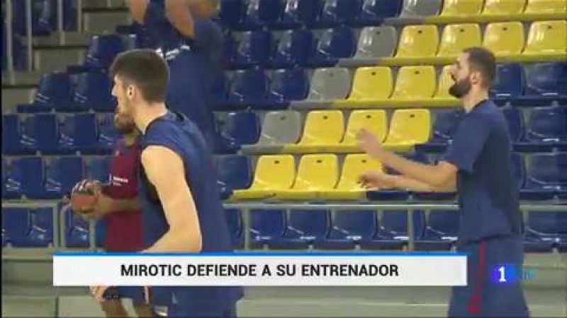 Mirotic niega liderar una 'rebelión' contra Pesic - RTVE.es | Ver