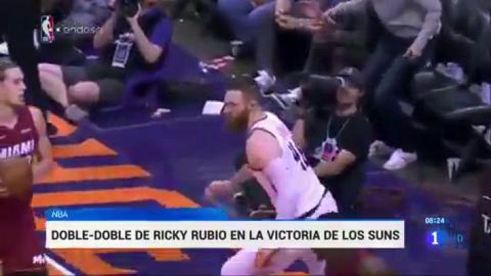 Ricky Rubio hace un doble-doble que no evita la derrota de los Suns