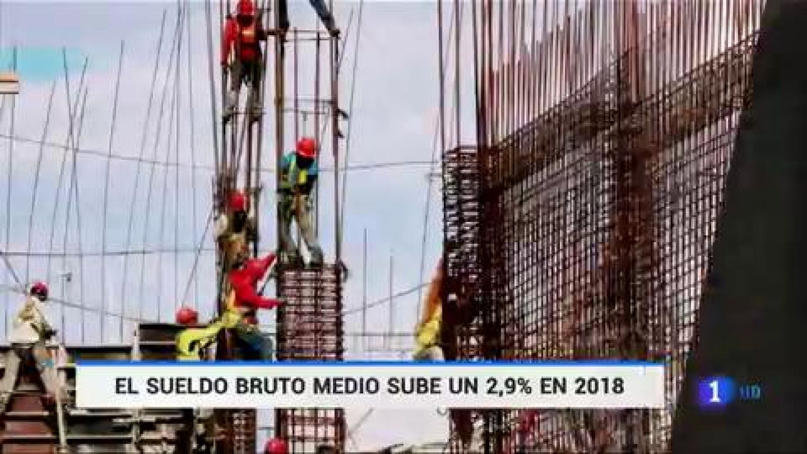 El salario bruto medio registró en 2018 su mayor subida de la última década, hasta 1.944,4 euros al mes