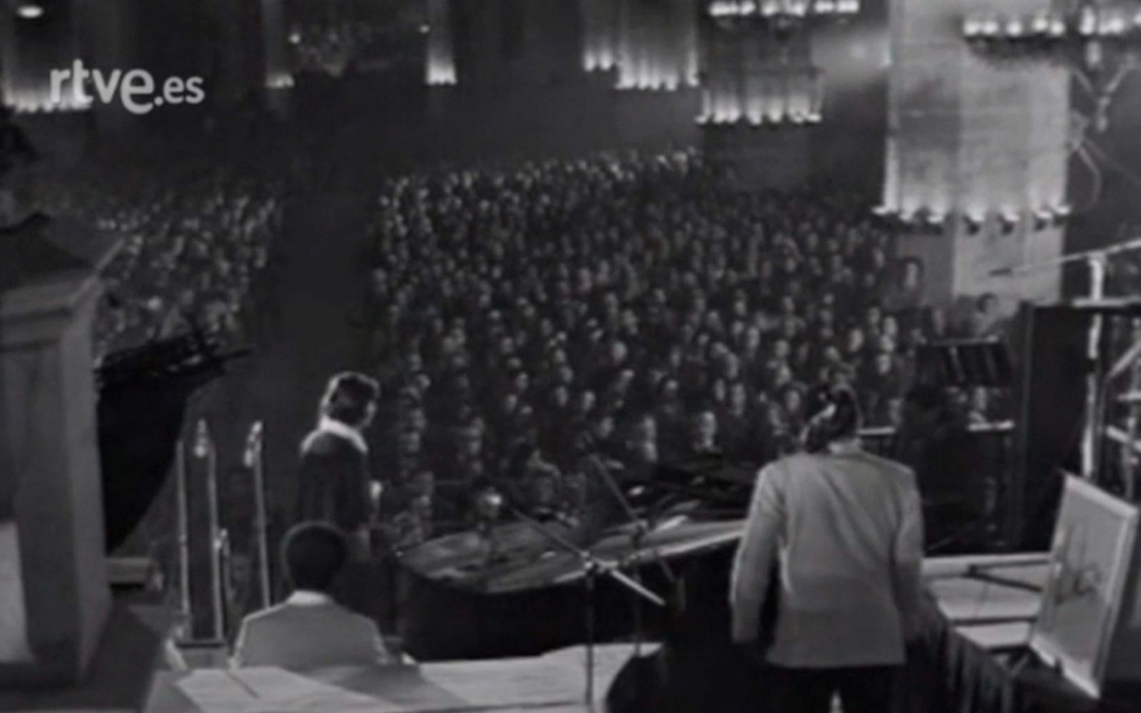 Concierto de Duke Ellington y su gran orquesta - Basílica de Santa Maria del Mar, 1974