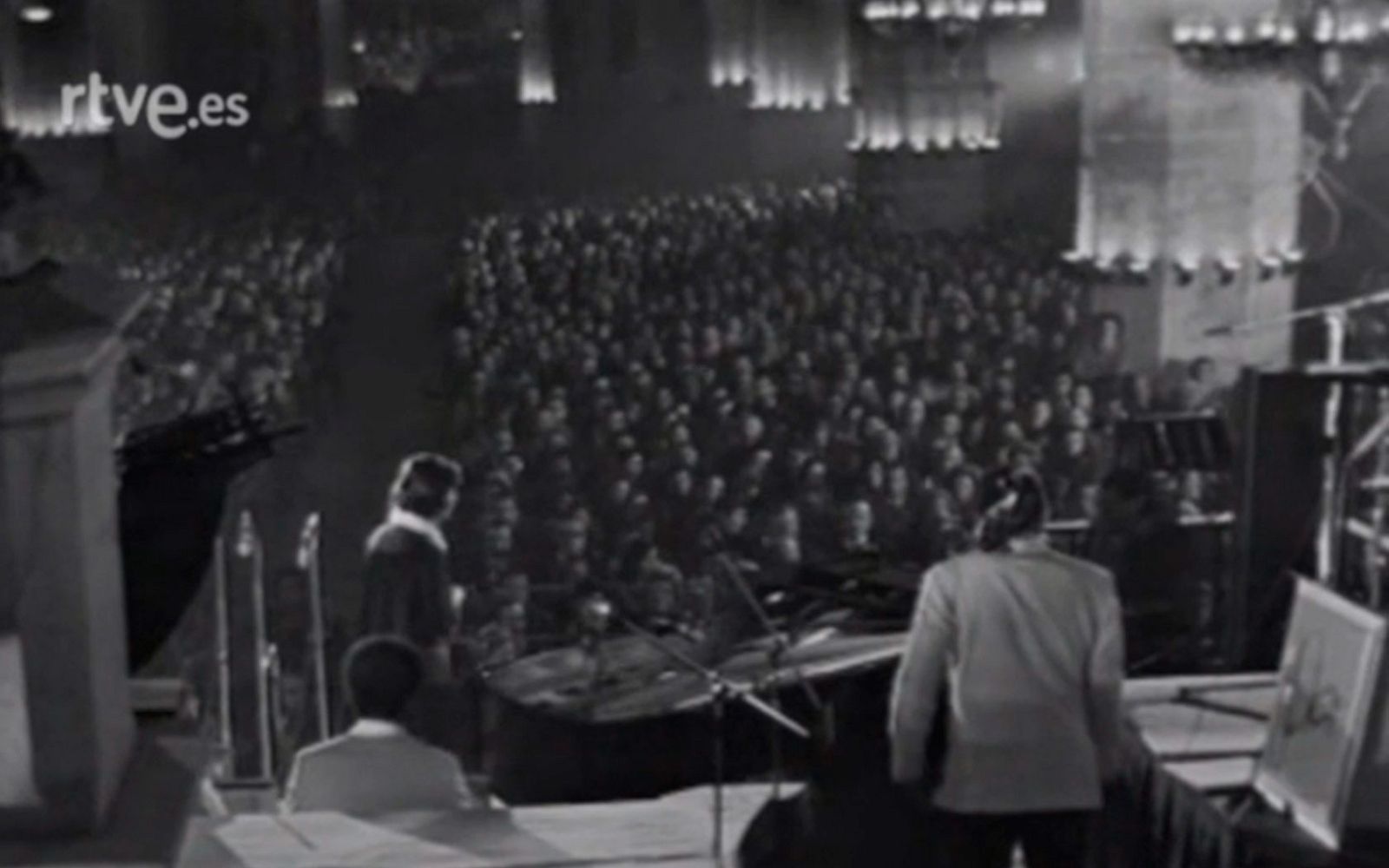 Concierto de Duke Ellington y su gran orquesta - Basílica de Santa Maria del Mar, 1974