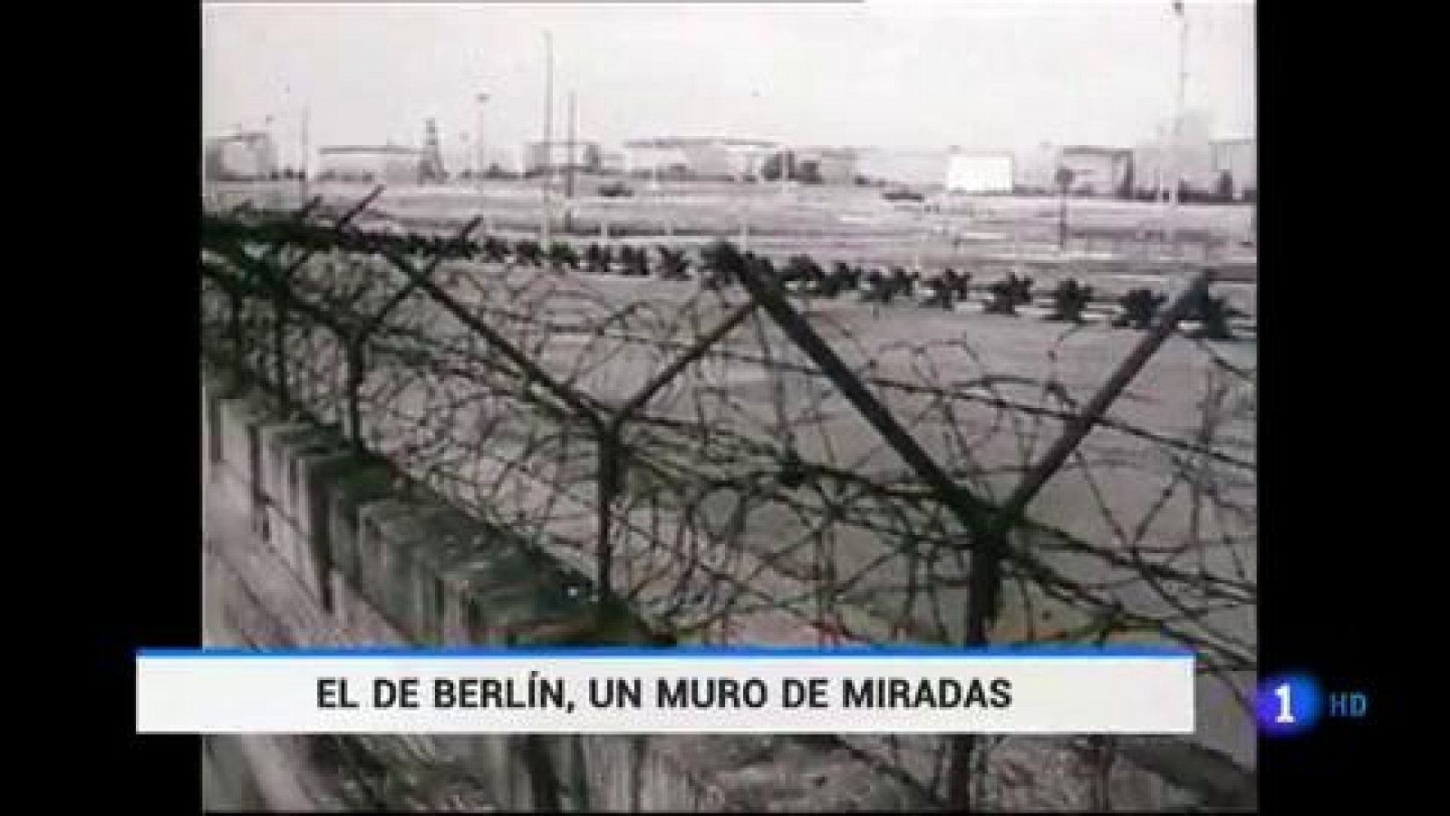 La historia del Muro de Berlín es una historia de miradas a través de la separación de las dos Alemanias