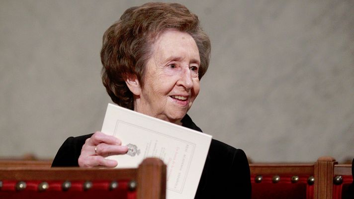 Telediario 1 - El mundo de la ciencia se despide de Margarita Salas