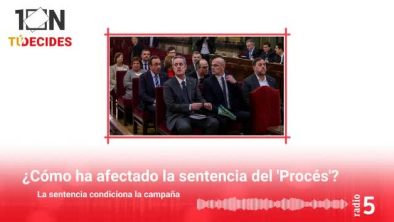 Especiales Informativos RNE -¿Cómo ha afectado la sentencia del procés a la campaña? - Escuchar ahora