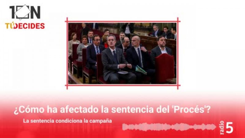 Especiales Informativos RNE -¿Cómo ha afectado la sentencia del procés a la campaña? - Escuchar ahora