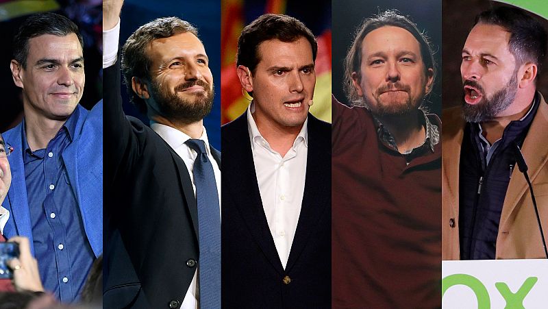 Los candidatos pìden el voto por última vez en la campaña electoral más corta de la democracia española