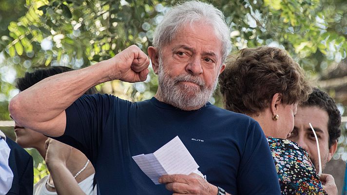 Telediario 1 - Un juez de Brasil ordena la puesta en libertad de Lula