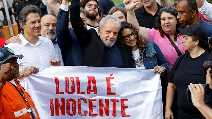Lula da Silva sale de prisión tras un año y siete meses condenado por corrupción