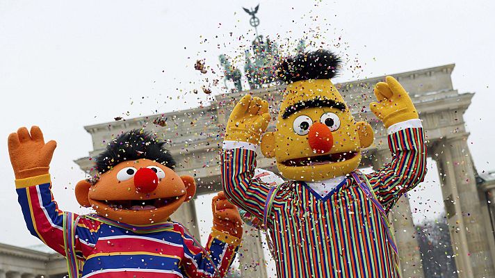 Telediario 1 - Barrio Sésamo cumple 50 años