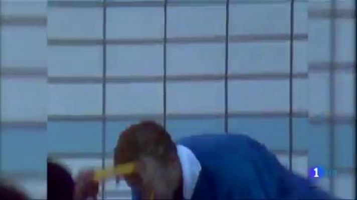 Telediario 1 - La fábrica de campeones de la RDA también se derrumbó con el muro