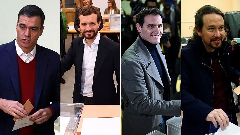 Los candidatos de los principales partidos llaman a una participación masiva 