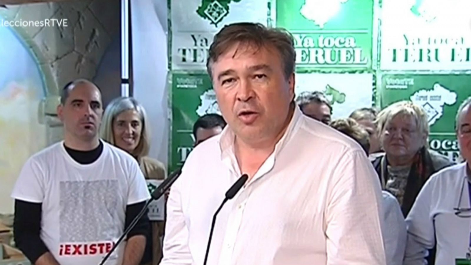 Elecciones generales Teruel Existe | Tomás Guitarte: Teruel "estaba condenada inexorablemente a languidecer hasta la desaparición" - RTVE.es