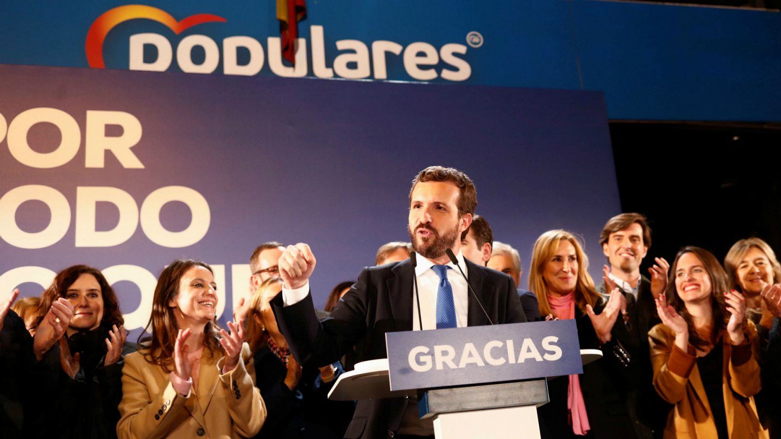 Elecciones generales Casado | Casado: "Somos claramente una alternativa al gobierno de izquierdas"- RTVE.es