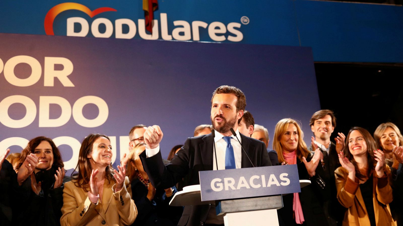 Casado: "Somos claramente una alternativa al gobierno de izquierdas"