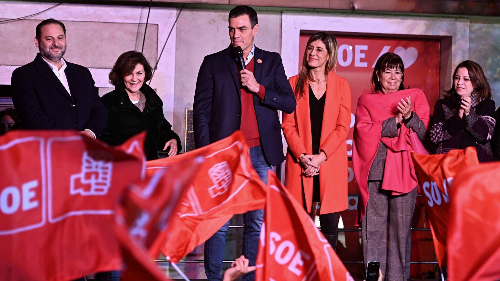 Elecciones generales | Resumen de la noche electoral: el PSOE gana, Vox se dispara y Cs se hunde - RTVE.es