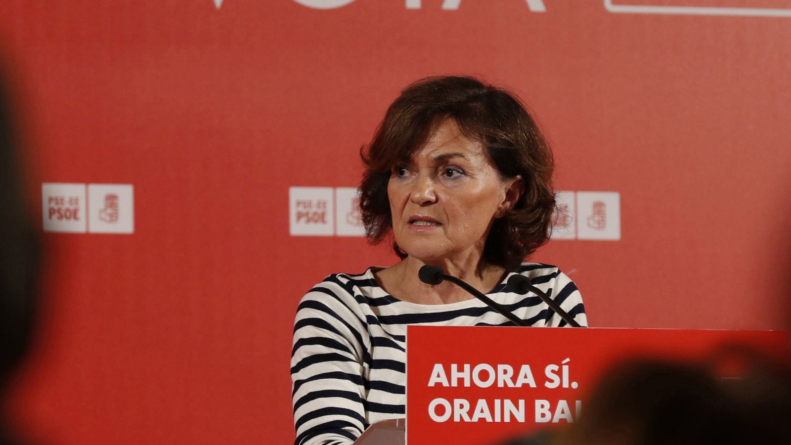 Elecciones generales: Calvo (PSOE): "Pedimos un cambio de criterio para todos, incluido nosotros" - RTVE.es