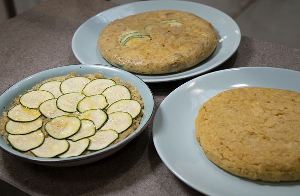 "Tortillas de patatas no tradicionales" de Dani García