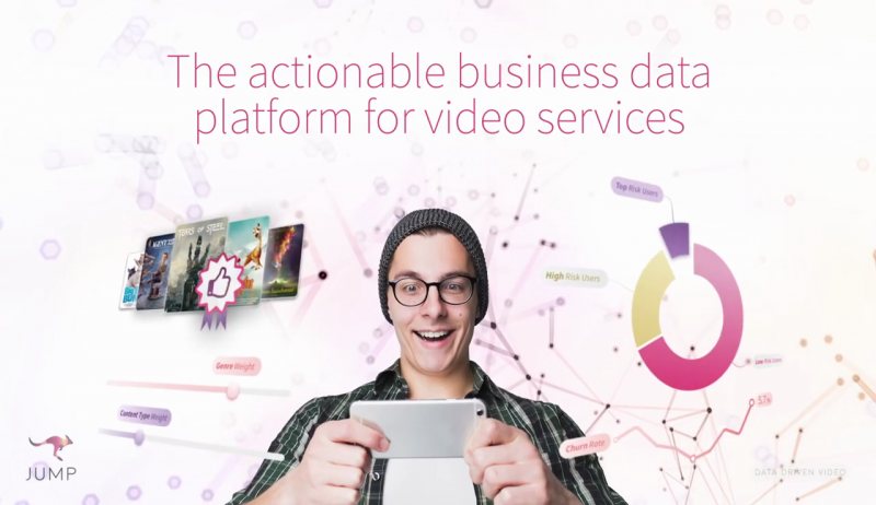 Jump TVS es una startup que ofrece a la industria audiovisual servicios de analítica avanzada para influir en la satisfacción de los clientes de servicios de video