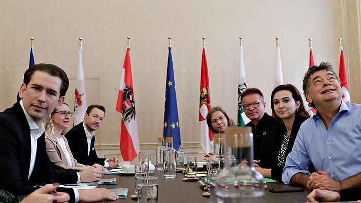 Telediario 1 - Hasta 17 países de la Unión Europea tienen gobiernos de coalición